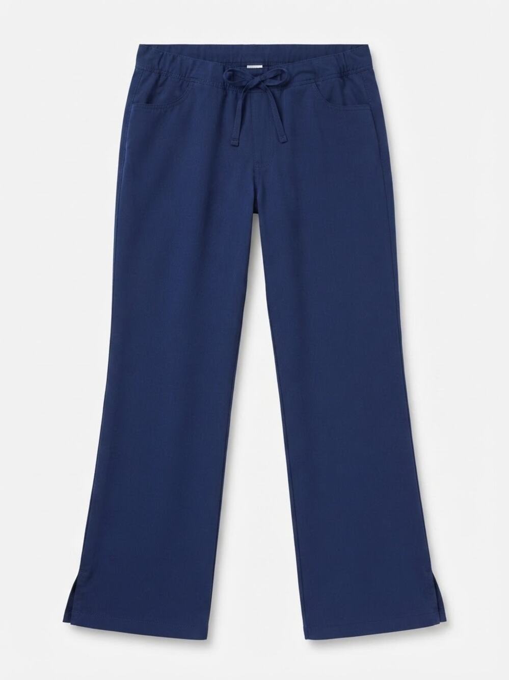 Grey's Anatomy Barco Scrub Pants Women L Blue Drawstring Nurse Uniform